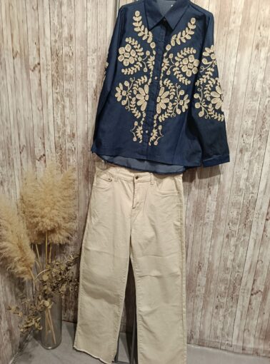 CAMISA FLORES